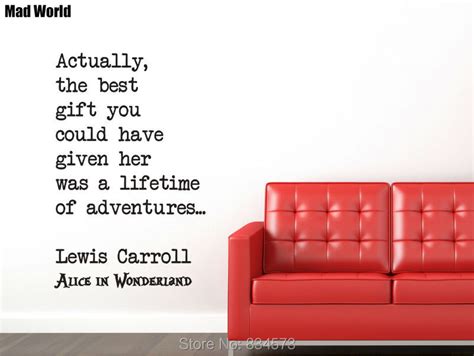Mad World Actually The Best T You Quote Wall Art Stickers Wall Decal Home Diy Decoration