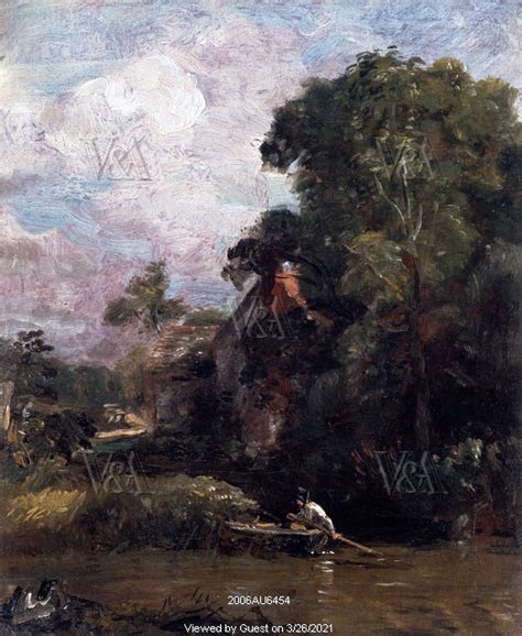 Sketch For The Valley Farm By John Constable England Mid 19th
