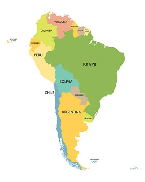 Royalty Free Latin America Map Clip Art Vector Images And Illustrations