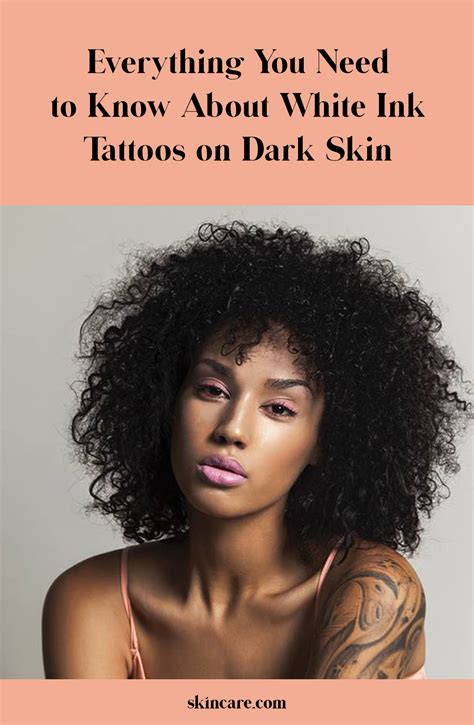 White Ink Tattoos On Dark Skin In 2020 With Images Dark Skin
