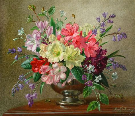 Original Wall Decor Canvas Floral Oil Painting Flowers In Vase