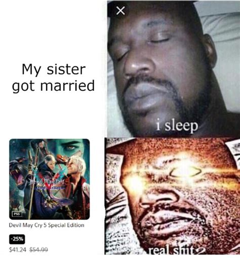 My Sister Got Married I Sleep Devil May Cry Special Edition Ifunny