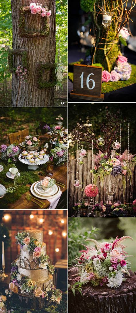 Enchanted Forest Wedding Ideas For 2017 Brides Stylish Wedd Blog