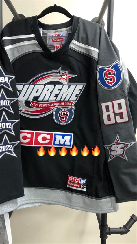 Supreme Ccm All Stars Hockey Jersey Reupcollection