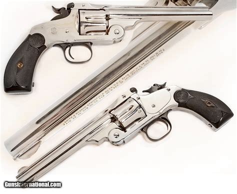 Antique Smith And Wesson New Model No3 Sa Revolver 44 Sandw