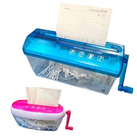 Big Manual Hand Paper Shredder A4 Size Shopee Philippines