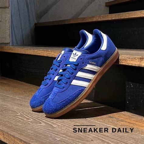 Giày Adidas Samba Og Royal Blue Gum Hp7901 Sneaker Daily