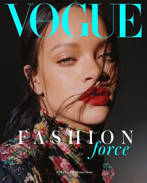 Rihanna Graces The Pages Of Vogue Hong Kong Capas Da Vogue Capas De