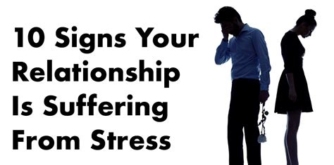 10 Signs Your Relationship Is Suffering From Stress School Of Life