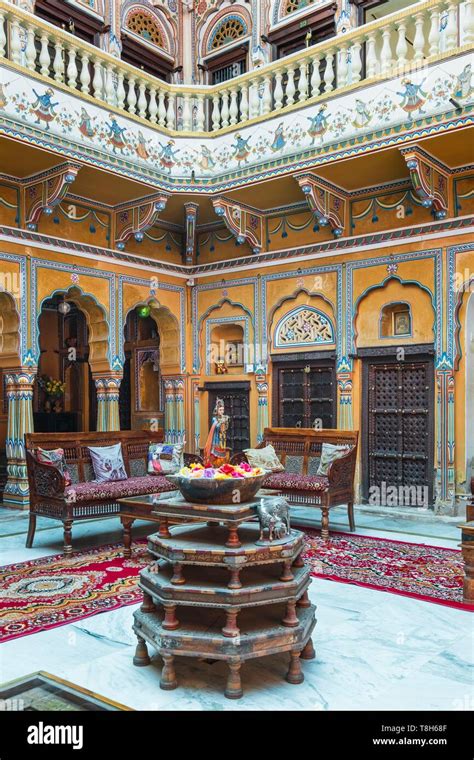 India Rajasthan Shekhawati Region Mandawa Rhadika Haveli Hotel