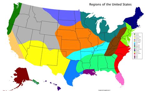 18 Regions Of The United States Suggestions Corrections Welcomed [oc] R Mapporn