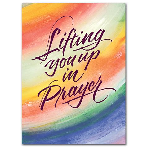 Lifting You Up In Prayer