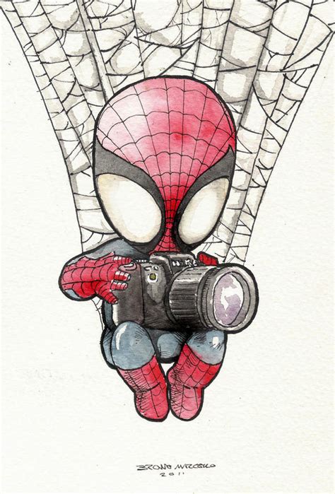 Little Spiderman By Bua On Deviantart