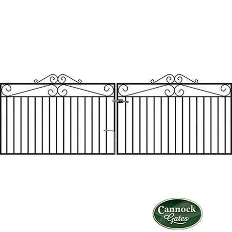 Marlborough Metal Driveway Gates 4ft High Cannock Gates