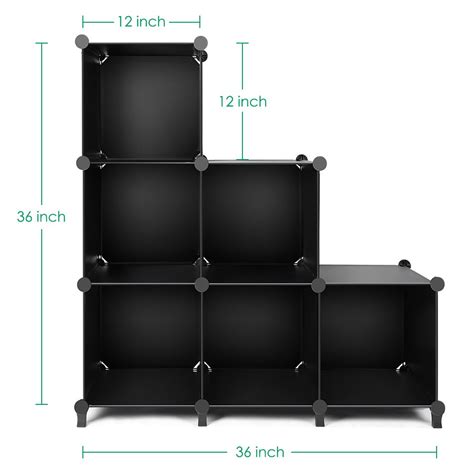 Buy Tomcare Cube Storage 6 Cube Closet Organizer Storage Shelves Cubes