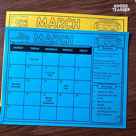 The Free Editable Monthly Calendar Teachers | Get Your Calendar Printable