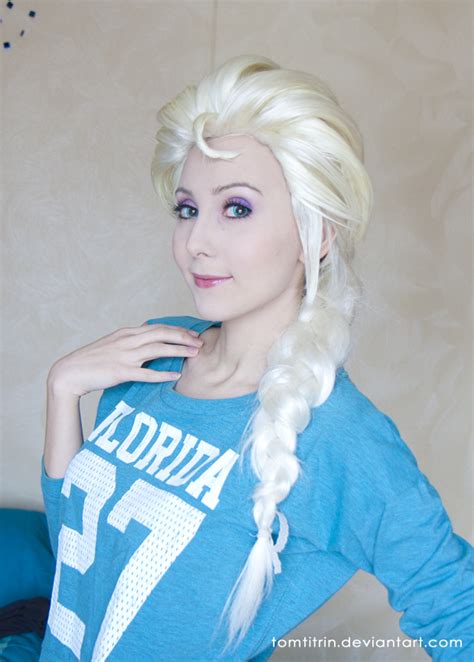 Cosplay Elsa Frozen By Tomtitrin On Deviantart