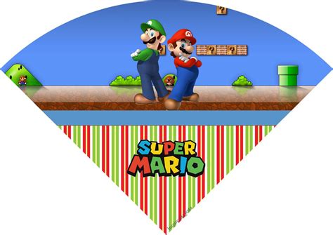 Fiesta De Super Mario Bros Imprimibles Para Fiestas Y Cajas Para