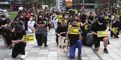 Us Embassy In Seoul Supports Protests With Black Lives Matter Banner