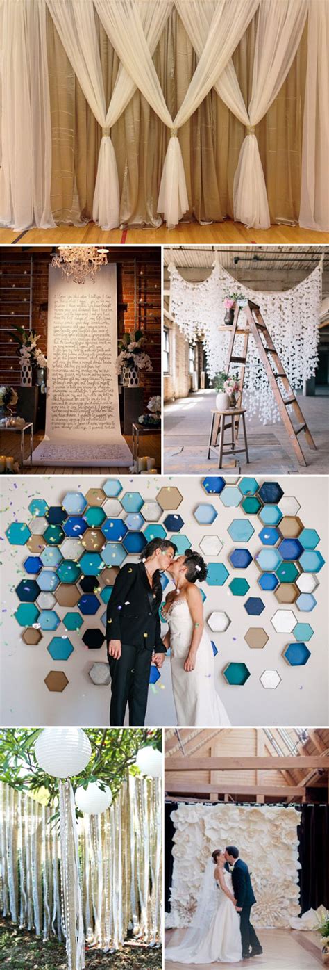 Top 20 Unique Backdrops For Wedding Ceremony Ideas