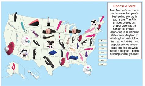 The Best Selling Sex Toys In Each State According To Adam And Eve