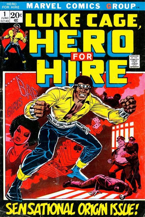 Luke Cage Hero For Hire 1 The First Appearance Of Luke Cage