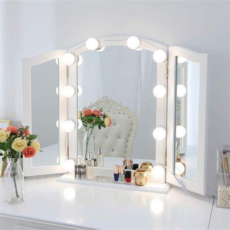 Mirror Lighting For Makeup Portable Hollywood Style Vanity Mirror