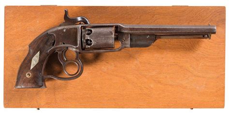 Civil War Era Savage Navy Percussion Revolver With Accessories