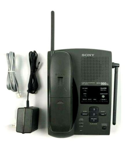 Sony Spp A973 900 Mhz Single Line Cordless Phone For Sale Online Ebay