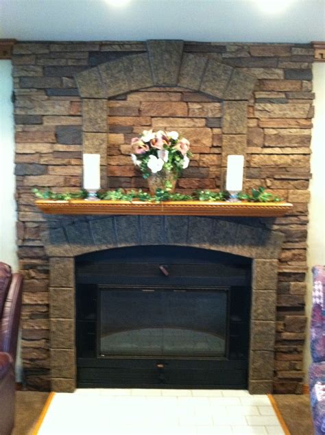 Stone Fireplace Design With Class A Fire Rated Panels Barron Designs