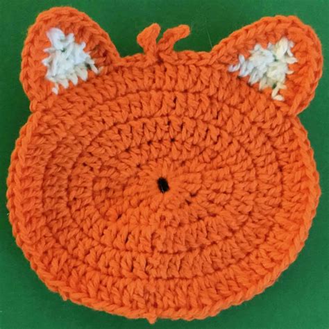 Crochet Baby Fox Head With Ears • Kerris Crochet