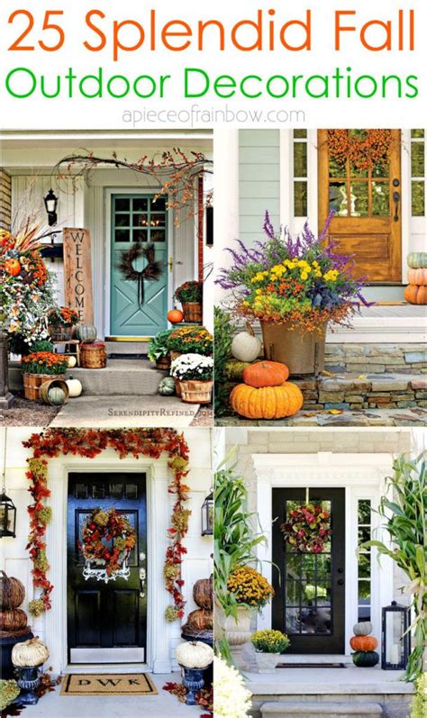 25 Splendid Fall Outdoor Decorations Fall Flower Pots Fall Pots Fall