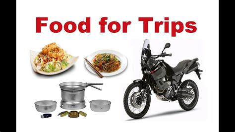 Food For Motorcycle Trips What You Have To Know Youtube