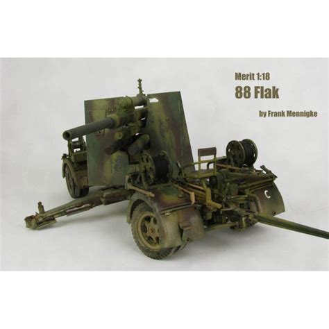 German Flak 36 88mm Anti Aircraft Gun Merit International 61701 118ème