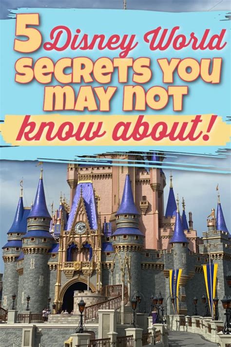 Five Walt Disney World Secrets You Might Not Know 2024 Magical