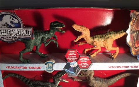 Jurassic World Velociraptor Dinosaurs Figures Toys Target Exclusive 4 Pack Rare 1731581787