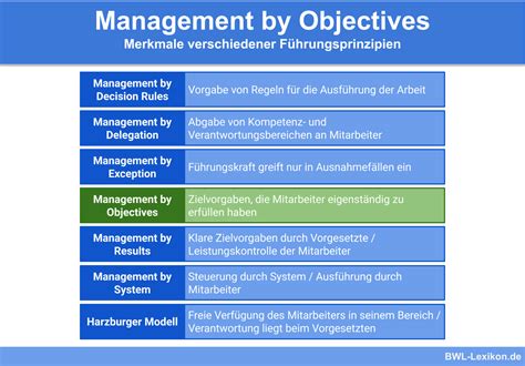 Management By Objectives Sample Forms