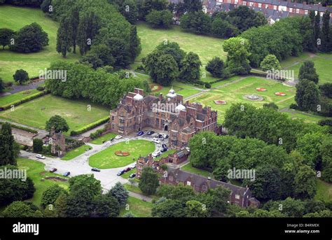 Aerial Pictures Of Birmingham Aston Hall Stock Photo Alamy