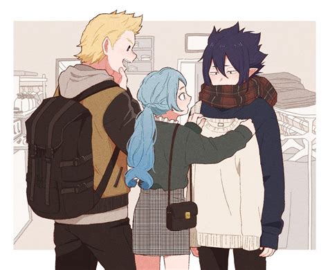 Mirio Togata And Nejire Hadou And Tamaki Amajiki Buko No Hero Academia My