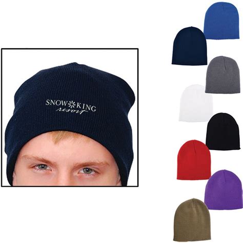 Marketing Knit Beanies Unisex Hats Caps And Visors Beanies
