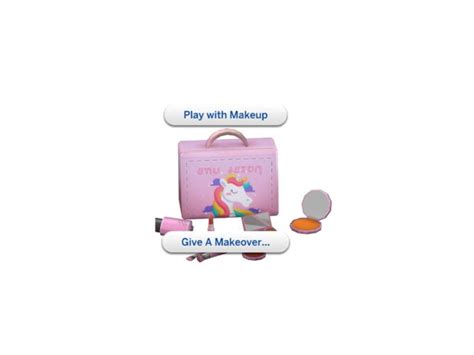 Functional Toddler Makeup Kit By Pandasamacc At Tsr Sims 4 Updates