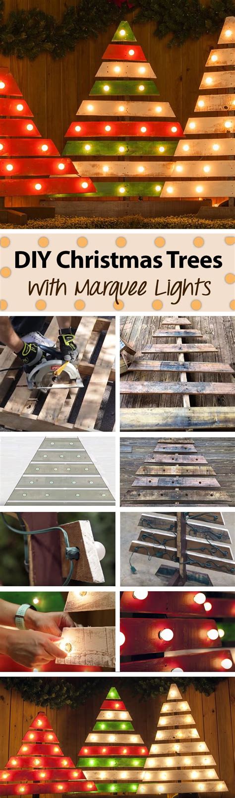 Repurposed Wood Pallet With Marquee Lighting Pallet Christmas