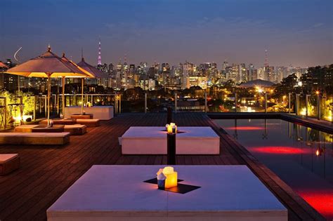 Hotel Unique Sao Paulo Brazil As Its Name Best Rooftop Bars