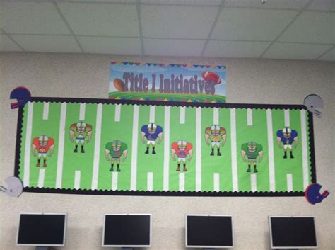 What an inspiring set of classroom decorating ideas! 19 best images about Sports Themed Classroom on Pinterest