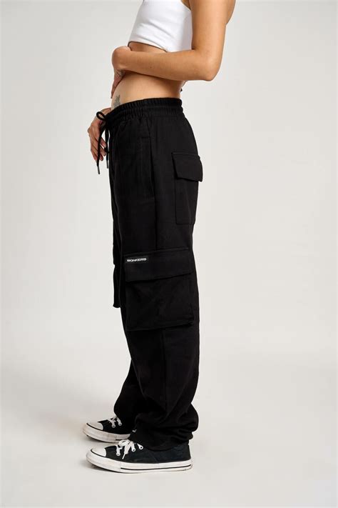 Ebony Utility Straight Fit Pants Bonkers Corner