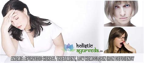 Anemia Ayurvedic Herbal Treatment Low Hemoglobin Iron Deficiency