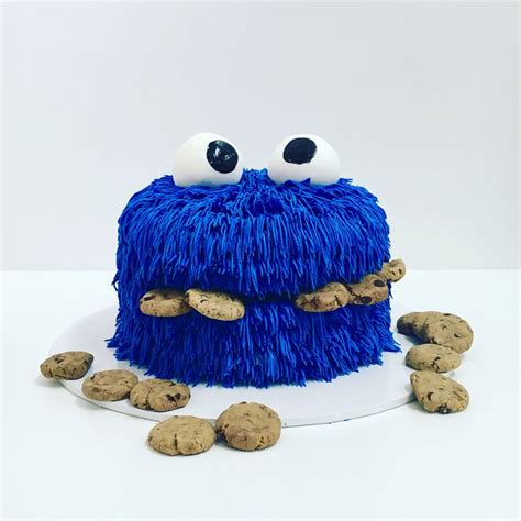 Cookie Monster Monster Cookies Novelty Cakes Novelty