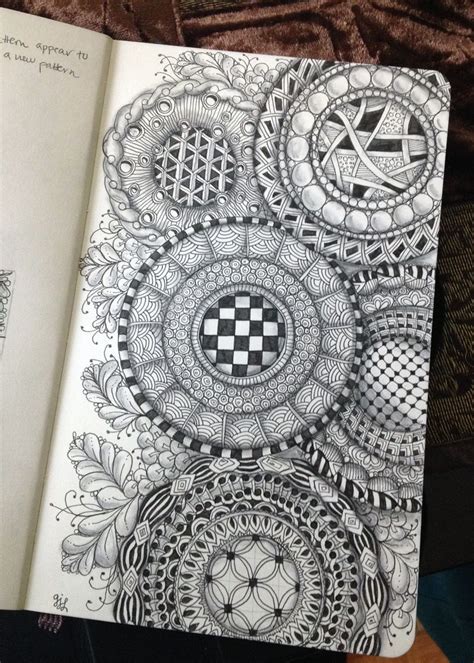 Art Doodles Zentangle Ideas