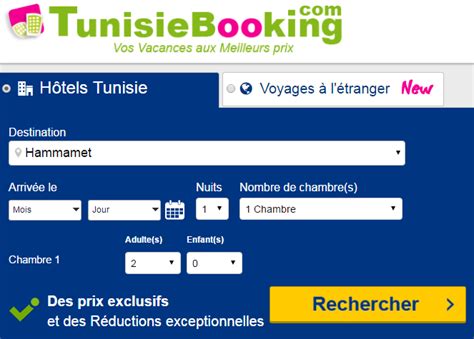 Tunisie Booking Réserver En Ligne Votre Hôtel Avec Ou Sans Carte