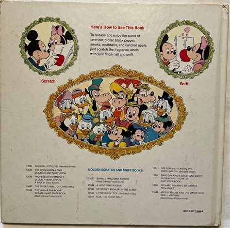 Mickey Mouse And The Marvelous Smell Machine Book Walt Disney Ebay